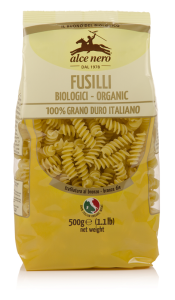 MAKARON (SEMOLINOWY) FUSILLI BIO 500 g - ALCE NERO