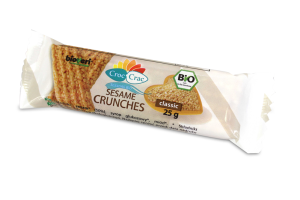 SEZAMKI Z DODATKIEM MIODU BIO 25 g - CROC-CRAC (BIOVERI)