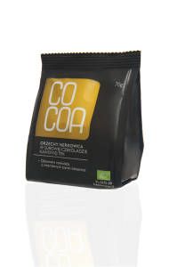 ORZECHY NERKOWCA W CZEKOLADZIE KAWOWEJ BIO 70 g - COCOA