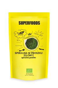SPIRULINA W PROSZKU (GLONY) BIO 200 g - BIO PLANET