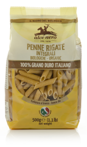MAKARON (SEMOLINOWY RAZOWY) PENNE BIO 500 g - ALCE NERO
