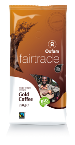 KAWA MIELONA ARABICA 100 % YIRGACHEFFE ETIOPIA FAIR TRADE BIO 250 g - OXFAM