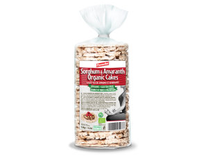 WAFLE Z SORGO I AMARANTUSA BEZGLUTENOWE BIO 120 g - FIORENTINI