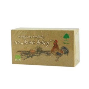 HERBATKA NA DZIEŃ DOBRY BIO (25 x 1,5 g) 37,5 g - DARY NATURY