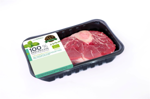 GOLEŃ WOŁOWA Z KOŚCIĄ SUROWA BIO (około 0,60 kg) - WASĄG (NA ZAMÓWIENIE)