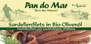 ANCHOIS (SARDELE) W BIO OLIWIE Z OLIWEK EXTRA VIRGIN 50 g (30 g) - PAN DO MAR