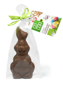 ZAJĄC Z CZEKOLADY MIGDAŁOWEJ BIO 55 g - COCOA