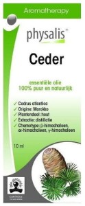OLEJEK ETERYCZNY CEDR ATLASKI (CEDER) ECO 10 ml - PHYSALIS