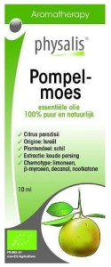 OLEJEK ETERYCZNY GREJPFRUT (POMPELMOES) BIO 10 ml - PHYSALIS