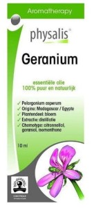 OLEJEK ETERYCZNY PELARGONIA (GERANIUM) ECO 10 ml - PHYSALIS