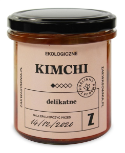 KIMCHI DELIKATNE BIO 300 g - ZAKWASOWNIA