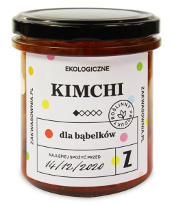 KIMCHI DLA BĄBELKÓW BIO 300 g - ZAKWASOWNIA