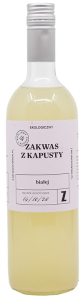 ZAKWAS Z KAPUSTY BIAŁEJ BIO 700 ml - ZAKWASOWNIA