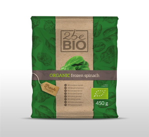 SZPINAK MROŻONY BIO 450 g - 2beBIO