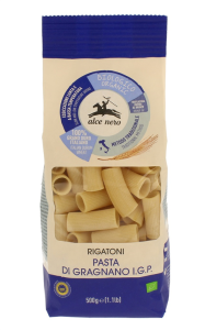 MAKARON (SEMOLINOWY) RIGATONI BIO 500 g - ALCE NERO