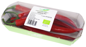 PAPRYKA CHILI ŚWIEŻA BIO (około 0,10 kg)