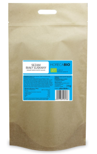 SEZAM BIAŁY ŁUSKANY BIO 3 kg - HORECA