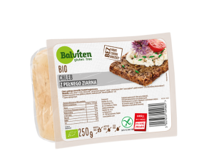 CHLEB Z PEŁNEGO ZIARNA BEZGLUTENOWY BIO 250 g - BALVITEN