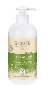 ŻEL POD PRYSZNIC ANANAS I CYTRYNA ECO 500 ml - SANTE