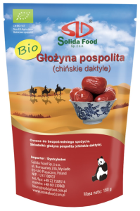 GŁOŻYNA POSPOLITA SUSZONA BIO 180 g - SOLIDA FOOD