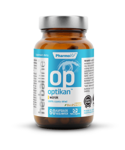 OPTIKAN NA WZROK 60 KAPSUŁEK 32,4 g - PHARMOVIT (HERBALLINE)
