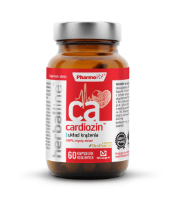CARDIOZIN NA UKŁAD KRĄŻENIA 60 KAPSUŁEK 26,48 g - PHARMOVIT (HERBALLINE)