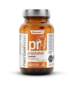 PROSTALVIT NA PROSTATĘ 60 KAPSUŁEK 27,74 g - PHARMOVIT (HERBALLINE)