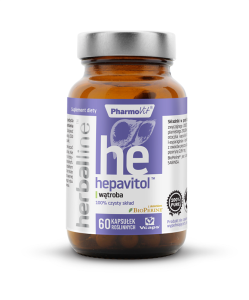 HEPAVITOL NA WĄTROBĘ 60 KAPSUŁEK 28,3 g - PHARMOVIT (HERBALLINE)