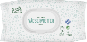 CHUSTECZKI NAWILŻANE DLA DZIECI I NIEMOWLĄT 100 szt. - GRON BALANCE