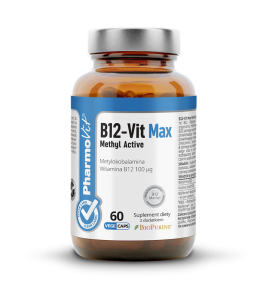 WITAMINA B12 60 KAPSUŁEK 17,4 g - PHARMOVIT (CLEAN LABEL)