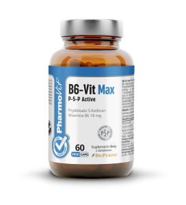 WITAMINA B6 60 KAPSUŁEK 18,01 g - PHARMOVIT (CLEAN LABEL)