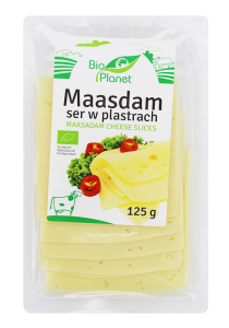 SER MAASDAM PLASTRY BIO 125 g - BIO PLANET