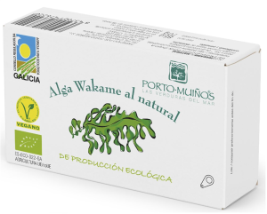 ALGI WAKAME W ZALEWIE BIO 80 g (70 g) (PUSZKA) - PORTO MUINOS
