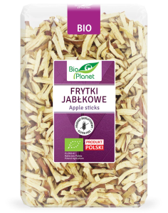 FRYTKI JABŁKOWE BEZGLUTENOWE BIO 300 g - BIO PLANET