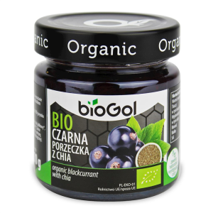 CZARNA PORZECZKA Z CHIA BIO 200 g - BIOGOL