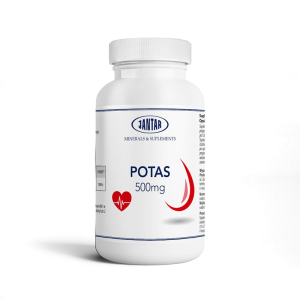 POTAS 60 KAPSUŁEK (500 mg) - JANTAR