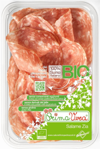 SALAMI ZIA PLASTRY BEZGLUTENOWE BIO 70 g - PRIMAVERA