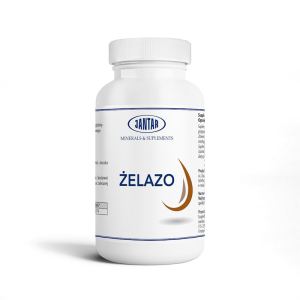 ŻELAZO 60 KAPSUŁEK (20 mg) - JANTAR