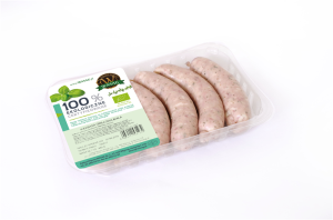 KIEŁBASA BIAŁA BIO 485 g (5 sztuk) - WASĄG (NA ZAMÓWIENIE)