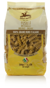 MAKARON (SEMOLINOWY RAZOWY) FUSILLI BIO 500 g - ALCE NERO