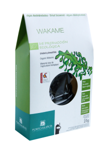 ALGI MORSKIE SUSZONE - WAKAME BIO 25 g - PORTO MUINOS