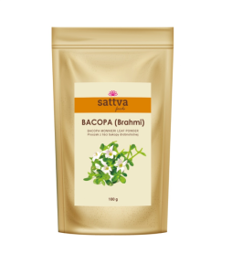 BAKOPA DROBNOLISTNA (BRAHMI) W PROSZKU 100 g - SATTVA