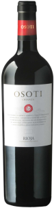 WINO RIOJA CRIANZA OSOTI CZERWONE WYTRAWNE BIO 0,75 L (HISZPANIA)