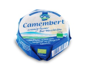 SER CAMEMBERT BIO (50 % TŁUSZCZU W SUCHEJ MASIE) 125 g - OMA