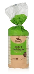 WAFLE RYŻOWE PEŁNOZIARNISTE BIO 100 g - ALCE NERO