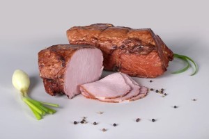 POLĘDWICA Z ROZTOCZAŃSKIEJ WĘDZARNI BIO (około 1,20 kg) - WASĄG (NA ZAMÓWIENIE)