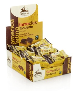 HERBATNIKI ORKISZOWE Z GORZKĄ CZEKOLADĄ FAIR TRADE BIO 28 g - ALCE NERO