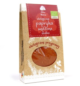 PAPRYKA WĘDZONA SŁODKA BIO 50 g - DARY NATURY