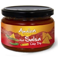 SOS SALSA PIKANTNY BEZGLUTENOWY BIO 260 g - AMAIZIN