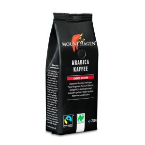 KAWA ZIARNISTA ARABICA 100 % FAIR TRADE BIO 250 g - MOUNT HAGEN